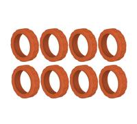 Generisch Kofferradabdeckungen - Silikon 5,2 cm | 8 Stück Universal-Reisegepäck-Rollenhülle, geräuschlos, verschleißfest, geräuschlos, Gepäckrollenabdeckung | Reisekoffer-Zubehör