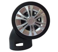 Generisch Kofferrollen Ersatzrollen,Koffer Rollen Ersatz Koffer Gepäck Ersatzzubehör Demontierbare Abnehmbare Universal-Räder Plug-In(CL01-1Pair-2Wheels)