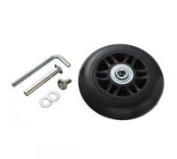 Generisch Kofferrollen Ersatzrollen, Koffer Rollen Ersatz Langlebige Ersatzräder mit Schrauben für Reisekoffer, Gepäck Reparatur Kit, Achsen Zubehör(7)