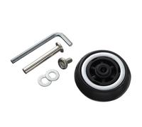 Generisch Kofferrollen Ersatzrollen, Koffer Rollen Ersatz Langlebige Ersatzräder mit Schrauben für Reisekoffer, Gepäck Reparatur Kit, Achsen Zubehör(3)