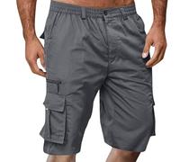 Generisch Kurze Hosen Herren Cargohose Sommer Sommerhose Kurz Jeans Stretch Herrenhosen Shorts 4XL Männer Leichte Bermuda Hose Für Den Arbeitshosen Arbeitshose