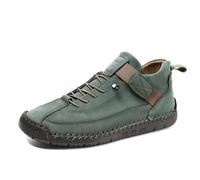 Generisch Lässige Damen Wanderschuhe mit flexibler Weichsohle für Alltagskomfort atmungsaktiv leichtes Design flache Slipper unisex Handarbeit