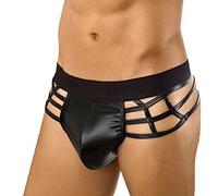 Generisch Latex Hose Für Männer, Sexy Unterwäsche Für Mann Sissy Crossdresser Underwear Erotische Latex Slips Dessous Sex Kinky Outfit Herrenunterwäsche Reizwäsche Kleidung