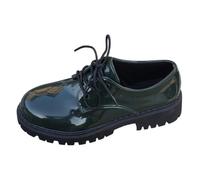 Generisch Leder Loafers Damen Schnürung Damenschuhe Leichte Breite Füße Lederschuhe rutschfeste Turnschuhe Atmungsaktive Sneakers Outdoor Wanderschuhe Bequeme Freizeitschuhe