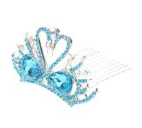 Generisch Leichte mit Detaillierter Verarbeitung Brautkrone aus Legierung Stilvoller Haarschmuck Elegante Schwanenkrone für Frauen und Mädchen für und Festliche Anlässe