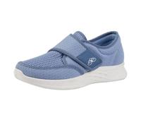 Generisch Leichte Schlupfschuhe Mesh-Sneaker FüR Damen,Atmungsaktive Sneaker Sommer Blau Weiß,Zum HineinschlüPfen,LäSsige Wanderschuhe Mit Rutschfester Sohle FüR TäGliche AktivitäTen