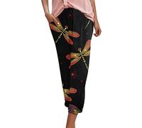Generisch Leinenhose Damen Cargohose Damen schöne Bequeme Damenhose mit Baumwolle italienische Meine bestellungen leichte Sommerhose mädchen Yoga Hose Hosenrock sommerlicher leinen Hose luftige Linen