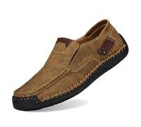 Generisch -Loafer für Herren im Partnerlook, Elegante Slipper, Barfußschuhe, Freizeitschuhe zum Hineinschlüpfen, Flache Schuhe, Klassische Slipper