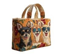 Generisch Long-Lasting Canvas Tote Bag - Large Capacity Handbag, Zippered Tote Bag for Shopping, Work, Travel, Beach, Gym, Sports, School, Everyday Use, Outdoor Carry Pouch for Ladies and Girls