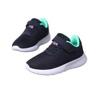 Generisch Mädchen-Sneaker atmungsaktive Mesh-Sportschuhe für bequem zum Gehen Laufen draußen Spielen 5-12 einfache Passform (Mint Green, 30 Little Child)