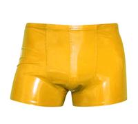 Generisch Männer Wetlook Boxershorts Sexy Unterhosen Herren Lack Unterwäsche Sexy Erotisch Wäsche Männer Reizunterwäsche Latex Lack Optik Männertanga Boxershorts Party Clubwear