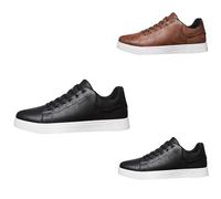 Generisch Male Sneaker Business Freizeitschuhe Low Skateschuh für Herren Sportlich-eleganten Look Schnürhalbschuhe Classic Vintage Shoes rutschfeste Komfortabel Leicht Straßenlaufschuhe Outdoorschuhe