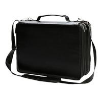 Generisch Marker Organizer Case, Large-Capacity Pencil Storage Box, Portable Hobby Art Craft Container, School Supplies Organizer for Markers, Gel Pens, Makeup Brushes (35x26x13cm, PVC/Oxford Cloth)