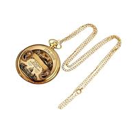 Generisch Mechanical Pocket Watch - Chain Pendant Style, Antique Inspired Metal Body, Precision Movement, Stylish Collectible Watch | Retro Fashion Statement Piece Daily Use, Designed for Men Women