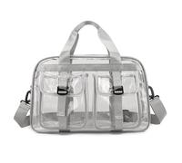 Generisch Mehrzweck PVC Aufbewahrungstasche für Trainingsausrüstung, Badeanzüge, Reise Essential, transparente Umhängetaschen, praktische Konstruktion, PVC Trainingsausrüstungstasche