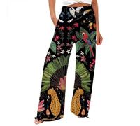 Generisch Mein Konto Anzeigen Deutsch Deals of The Day Weite Sommerhose Damen Leicht Und Luftig High Waist Strandhose Lang Freizeithose Sommer Palazzo Hose Bequem Stoffhose Sale Angebote Kleidung