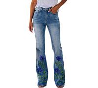 Generisch Meine Monatsabrechnung Sehen Jeans Damen Baggy Kurzgröße Freizeithose Jeanshose Stretch Sommerjeans High Waist Boyfriend Sommer Hosen Y2K Sommerhose Mom Jeans Sommerkleider Sale