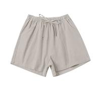 Generisch Meine Offene Rechnung Bei Einsehen The Deal Shorts Damen Leinen High Waist Baumwoll Leinen Für Frauen Oberbekleidung Damenhose 54 Primeday