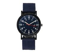 Generisch Men Sport Watches - Round Luminous Canvas Strap Accessory | 24.5cm/9.65Inches Outdoor Men's Sports Watch - for Friends Family Boyfriend Camping Hiking Indoor Outdoor