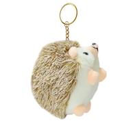 Generisch Mini Schnecke Igel Anhänger - Kreatives Plüschtieraccessoire - Hochwertiges Plüsch, umweltfreundliche Füllung - Für Schlüssel, Rucksäcke, Schreibtische - Liebevolles Geschenk