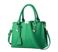 Generisch Mode Handtasche Tasche Große Kapazität Eine Schulter Tasche (Green, One Size)
