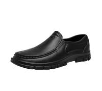 Generisch Mokassins Herren Loafer Slip on Freizeitschuhe Modische Klassische Lederschuhe Ohne Schnürsenkel Bequeme Casual Sommerschuhe rutschfeste Halbschuhe Herrenschuhe Anzugschuhe Business Schuhe