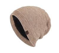 Generisch Mütze Herren Sportmütze Mützen Pudelmütze Haube Wintermütze Winter Cap Braun Arbeitsmütze Strickmützen Für Beanie