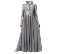 Generisch Muslimische Kleidung Frauen, Muslimische Kleidung Islam Arabische Langarm Lang Islamische Islamische Kleider Jilbab Ramadan Hijab Kleid Elegant Prayer Dress Muslim Women Abaya Gebetskleid