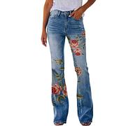 Generisch Must Haves Warehouse Deals Angebote Jeans Damen Baggy Kurzgröße Sommerjeans Jeanshose Y2K High Waist Boyfriend Stretch Sommer Hosen Freizeithose Mom Jeans Sommerhose Sale Angebote Kleidung