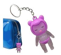 Generisch Niedlicher Schlüsselanhänger,Niedlicher Lustiger Harz UV-Erkennung | Schlüsselanhänger als Taschenornament für kleine Kinder,Taschen Geldbörsen Handtasche Rucksäcke Reisen Outdoor Pendeln