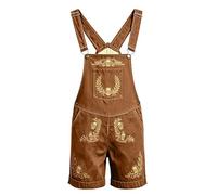 Generisch Oktoberfest Kinder Jungen Outfit Lederhose Jungen, Kurze Trachtenhose Im Landhaustil Hochwertige Verarbeitung Mit Stickerei Und Brotzeitfalte