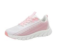 Generisch orthopädische Schuhe Damen Sneaker & Sportschuhe Für Leicht Orthopädische Turnschuhe Ultra-Bequeme rutschfeste Walkingschuhe Freizeit Breite Füße Laufschuhe Memory Schuhe Damen Rosa 36