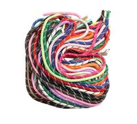 Generisch Paracord Rope, 5mm 22 Colors 72.18 Feet Thick Woven Craft Cord | Paracord Crafting Set , for DIY Projects, Bracelets, Keychains, Bag Charms, Dog Collars, Beginners