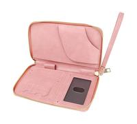 Generisch Passport Holder for Travel, Passport Book Holders PU Leather Multi Card Slot, 7.48x4.33x0.98 Inches Portable Waterproof Document Ticket Storage Wallet Purse to Men, Women Travels Companion