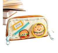 Generisch Pen Case Zipper Stationery Storage Bag School Supplies