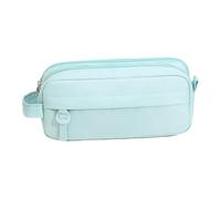 Generisch Pencil Case, Double Layer Pen Storage Bag with Easy Grip Handle, Large Capacity Organizer, Aesthetic School Supplies for Boys & Girls, Authentic Pencil Pouch for Everyday Use