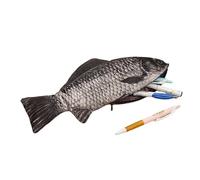 Generisch Pencil Case - | Pencil Pouch | Fish Pencil Pouch | Stationery Organiser | Fish Shaped Pencil Case with Zipper Closure Shaped Stationery Pouch for School, Classroom, Offices &