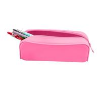 Generisch Pencil Case, Silicone Pencil Pouch, Multiuse Zipper Case, Trendy Sturdy Design, Smooth Flexible Feature, Storage Accessory for Students, Offices, Classroom, Travel 7.48 Inches