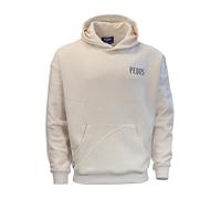 Generisch Pequs Herren Split Hoodie Oversize Kapuzenpullover Kapuzensweater Kapuzenjacke (DE/NL/SE/PL, Alphanumerisch, M, Regular, Regular, Beige)