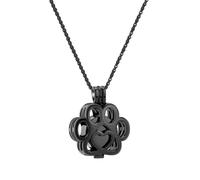 Generisch Pet Ashes Necklace - Memorial Cremation Holder Jewelry, Dog Urn Pendant with Secure Sealing Design Keepsake Pendant, Ideal for Remembrance Memory Loss Women Men Home Display
