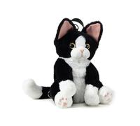 Generisch Plüschrucksack - 14,96 Zoll Katzentasche | Weiches, Realistisches Plüschtier - Kawaii-Design Aus PP-Baumwolle Mit PU-Lederriemen, Ideal Für Tägliche Ausflüge Oder Mädchen-Cosplay.