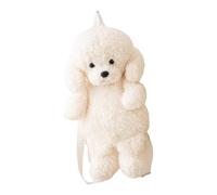 Generisch Plüschtier Tasche - Tier Rucksack - Süße Realistische Hundeförmige Umhängetasche Für Schulmädchen Kinder Frauen Outdoor Reisen