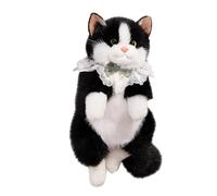 Generisch Plush Backpack, Cute Stuffed Cat Design School Backpack for Kids, Boys, Girls, Elementary, Teens, Students, Sports, Daycare, Beach, Travel