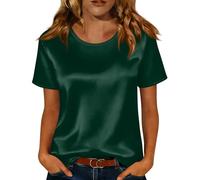 Generisch Poloshirt Damen Elegante Oberteile Damen Top Elegant Stricktop Strandshirt Schwarzes Oberteil Leinen Top Tshirt Gelb Langes Tshirt