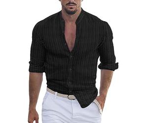 Generisch Poloshirt Herren 6XL Hemd leinen Hemd oberhemden Herren Kurzarm bügelfrei Western Hemd arbeitshemden Kurzarm Herren jeanshemd Kurzarmhemd Herren 3XL Cowboy Hemd Herren