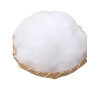 Generisch Polyester Fiber Fill - 120g Pearl Cotton Stuffing | Soft Toy Filling Material | Breathable Craft Wadding for Cushions, Making, Quilting, Sewing Projects, Washable DIY Handicraft Supply