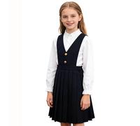 Generisch Prinzessin Kleid Mädchen, Teenager Kleider Festlich, Mädchen Faltenrock Mit Karomuster Vielseitiger Kurzer Kinderrock Im Schülerstil Halblanger Rock Für Schule Freizeit