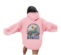 Generisch Pullover Damen Hoodie Langarm V Ausschnitt Pullover Sweatshirt Kapuzenpullover Einfarbig Drawstring Hoodies Damen Damen Sweatshirt Jacke Hoodie Hoodie Damen Lang