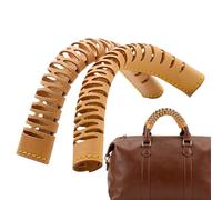 Generisch Purse Handle Covers - Leather Soft Protector Pair for Bag Strap Comfort for Handbags Tote Luggage | Anti Slip Grip Handle Wrap for Office School Travel Use Shoulder Hand Carry Support