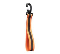 Generisch Reflective Keychain Strap - High Visibility Tag Ring, Glow Dark with Bold Reflect, Safety Keyring with Easy Clip, Outdoor Gear for Running Hiking, Reflective Tag for Cycling Camping